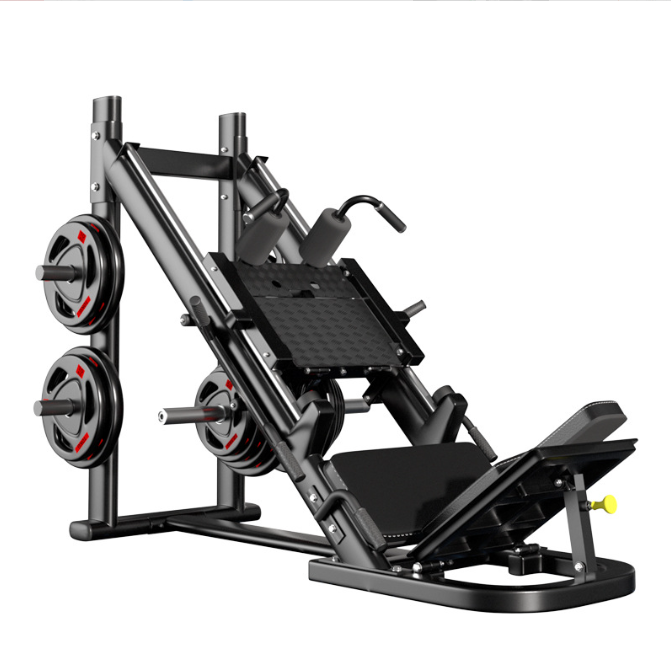 Vertical Leg Press - Commercial Home Fitness Equipment Unisex High-Waist