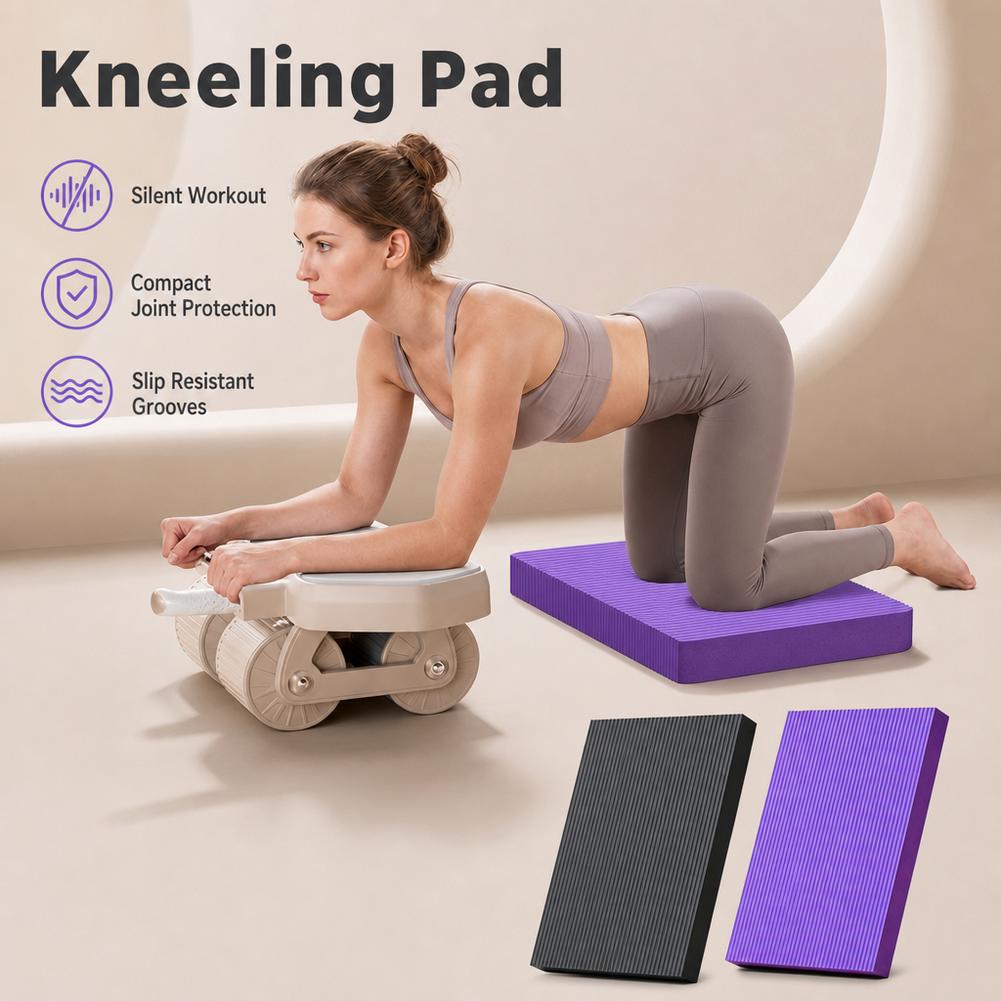 Thick Yoga Knee Pad Mat Non Sl - Ab Roller Wheel recension och pris