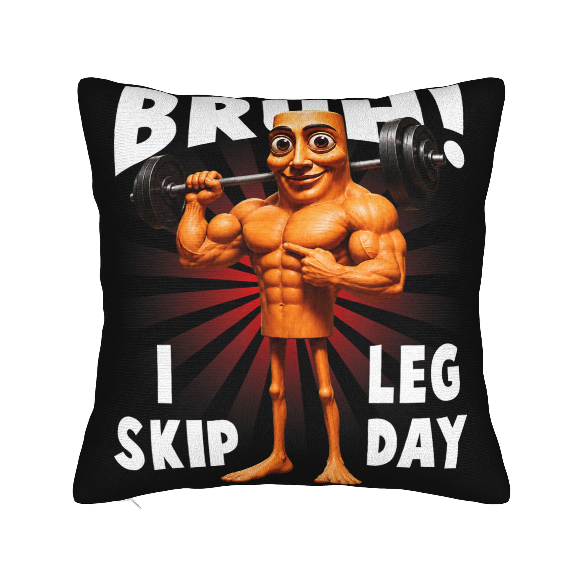 Bruh I Skip Leg Day Tung Tung  - Home Gym Leg Day recension och pris