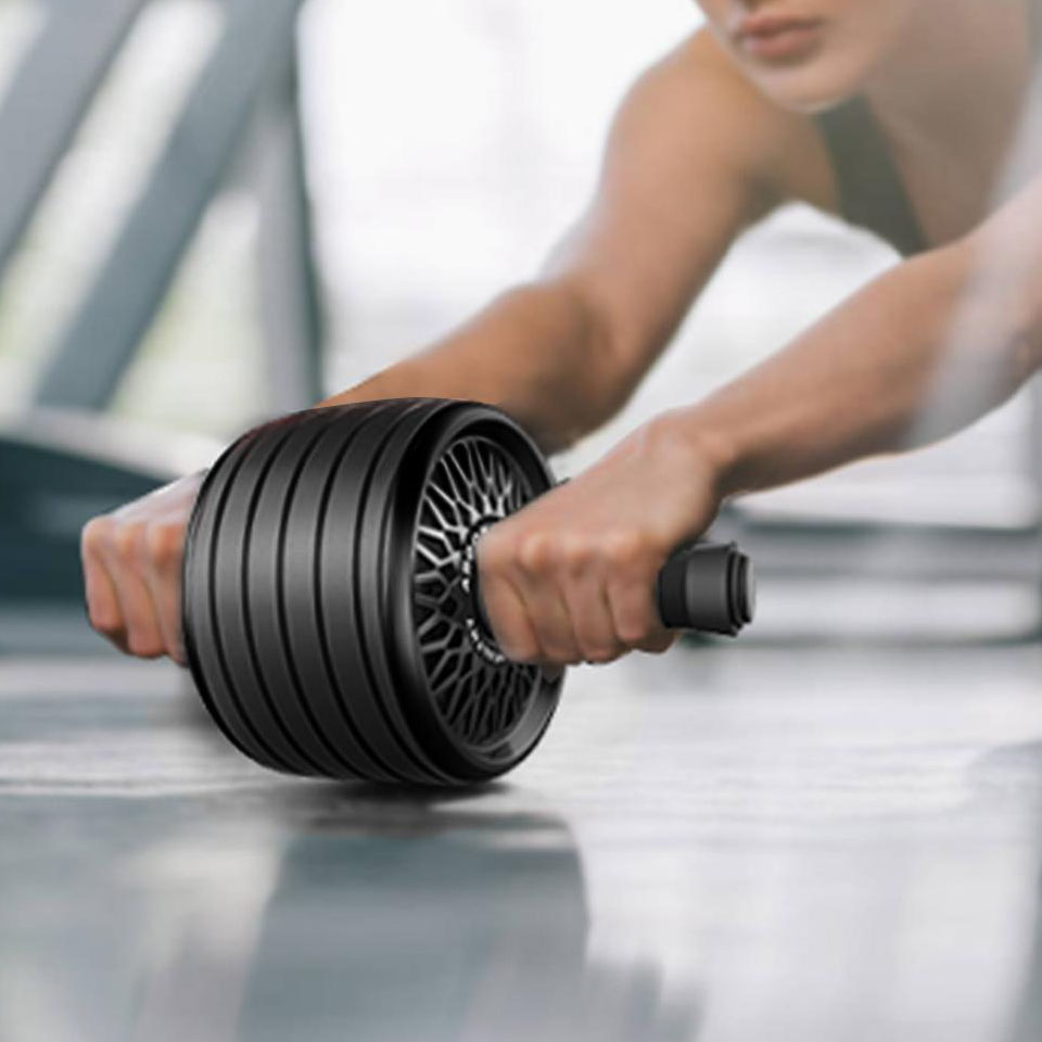 Ab Roller Wheel Muscle Exercis - Ab Roller Wheel recension och pris