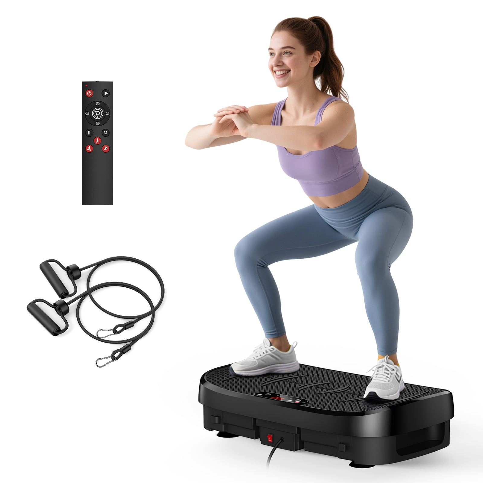 Vibration Plate Fat Burning Fi - Home Gym Leg Extension recension och pris