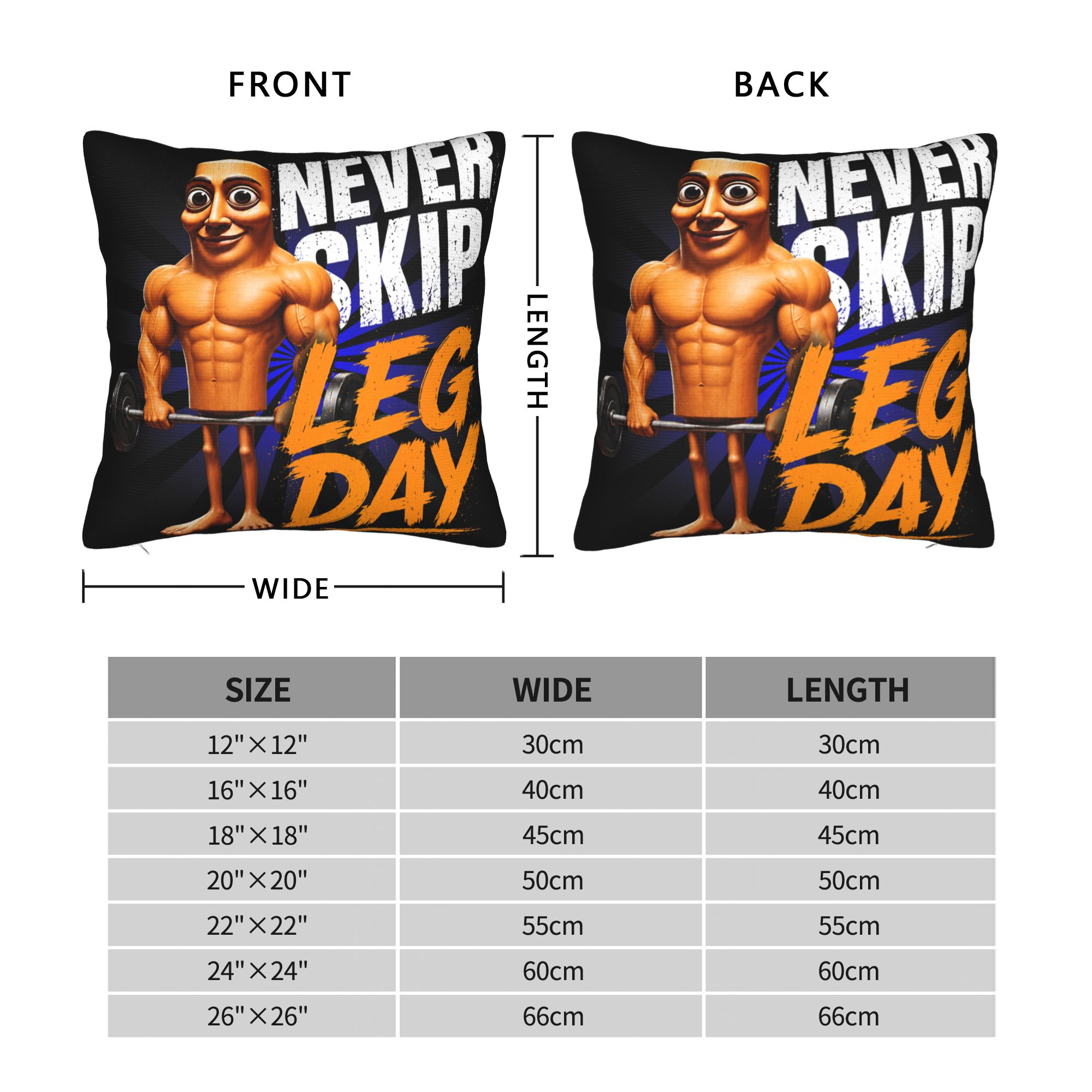 Funny Tung Tung Sahur Never Sk - Home Gym Leg Day recension och pris