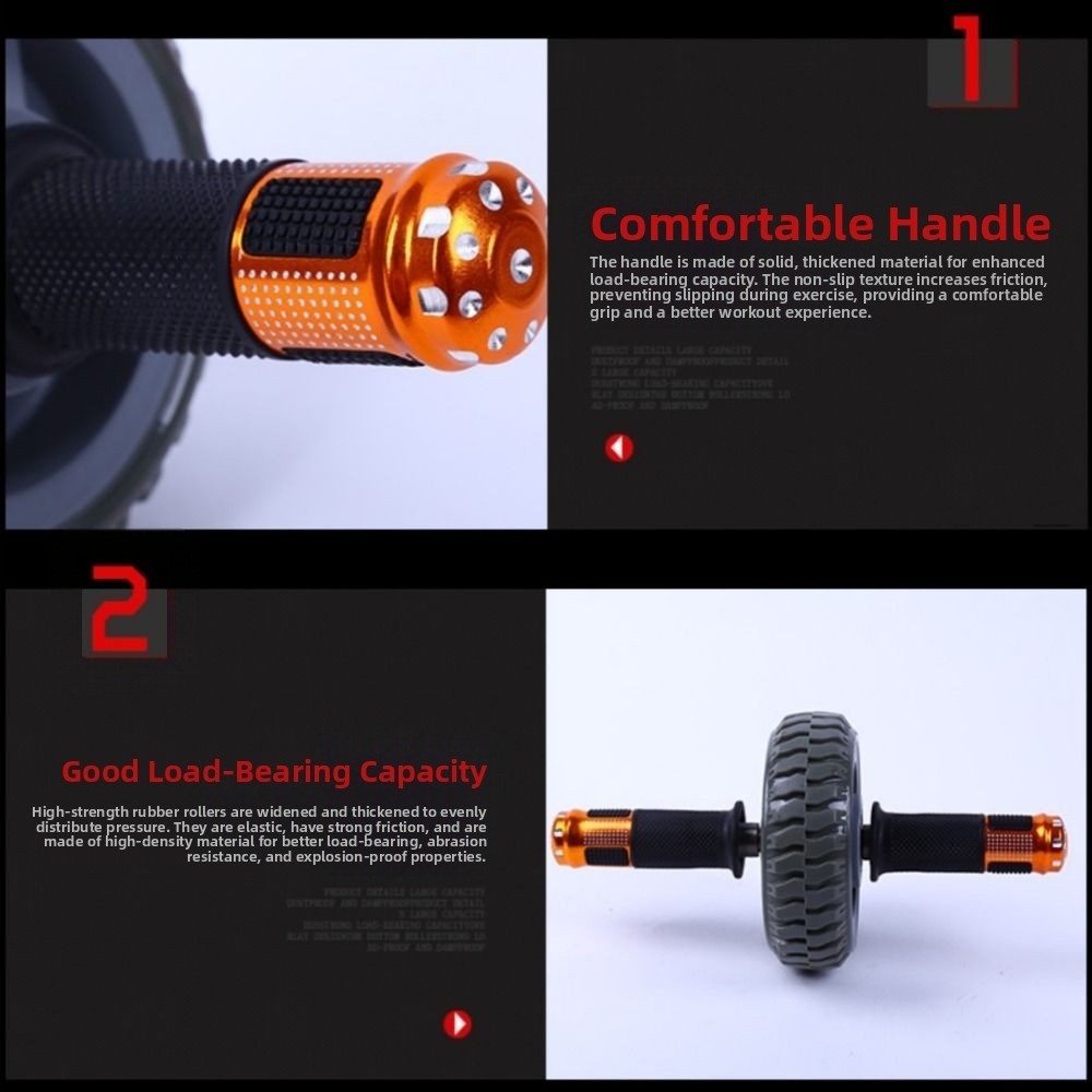 Ergonomic Grip Abdominal Worko - Ab Roller Wheel recension och pris