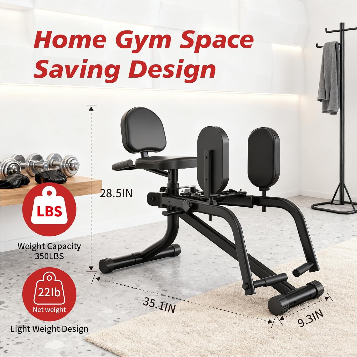 Home Gym Inner/Outer Thigh Tra - Vertical Leg Press recension och pris