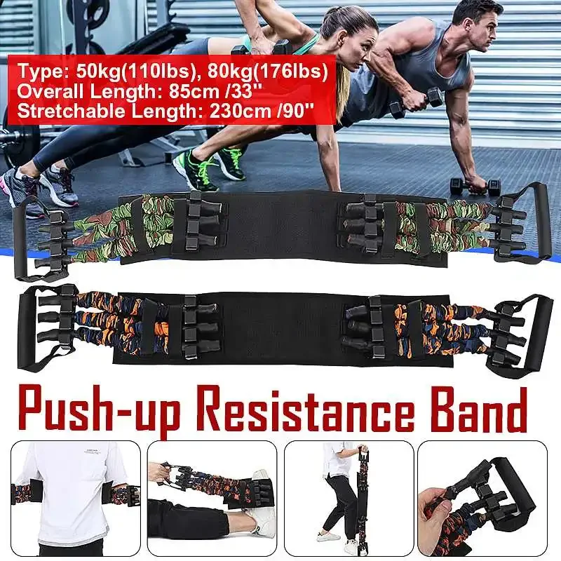Resistance Bands Bench Press R - Home Gym Weight Machine recension och pris