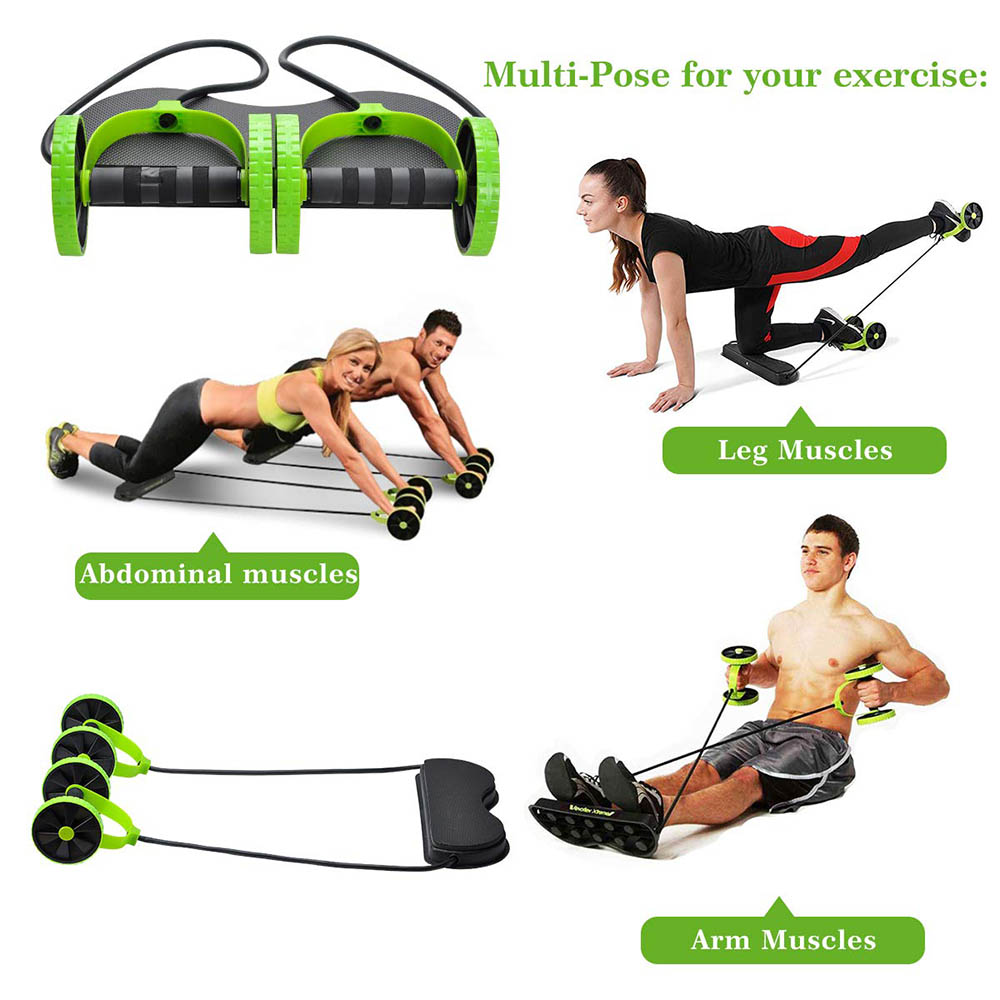 Abdominal Double Wheel Ab Roll - Home Gym Second recension och pris