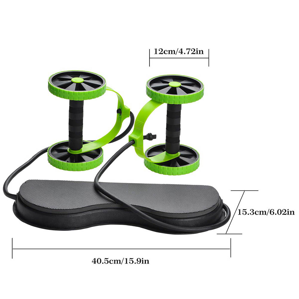 Abdominal Double Wheel Ab Roll - Home Gym Second recension och pris