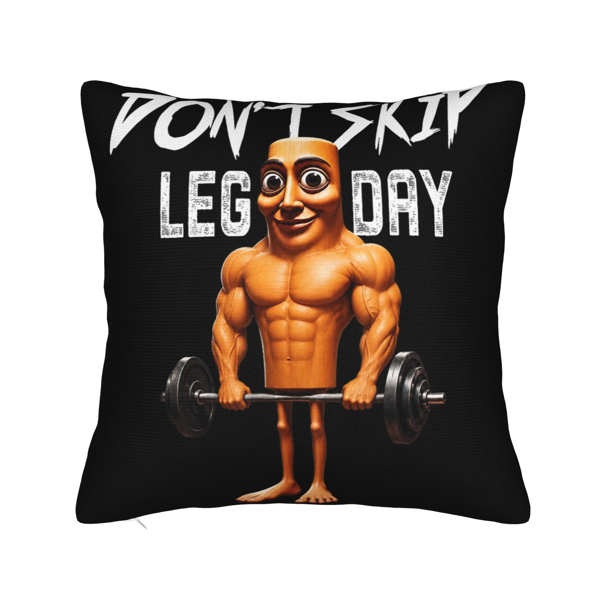 Pillow Case Don't Skip Leg Day - Home Gym Leg Day recension och pris