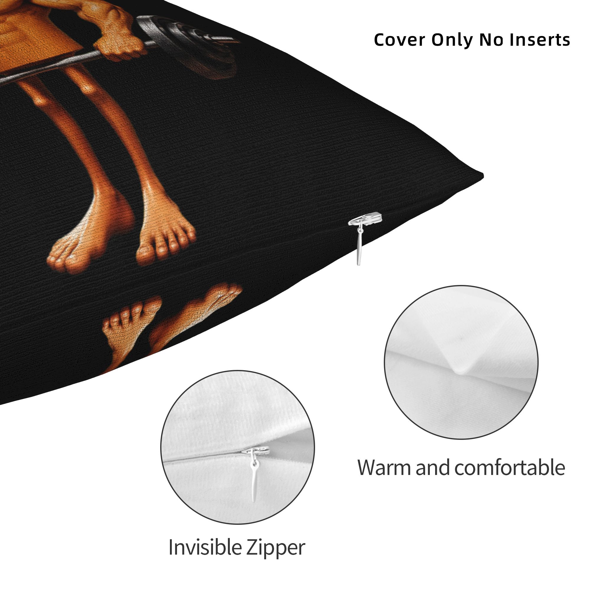 Pillow Case Don't Skip Leg Day - Home Gym Leg Day recension och pris
