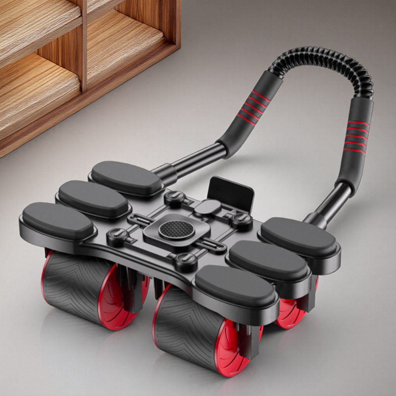 Four Wheel Abdominal Strengthe - Ab Roller Wheel recension och pris