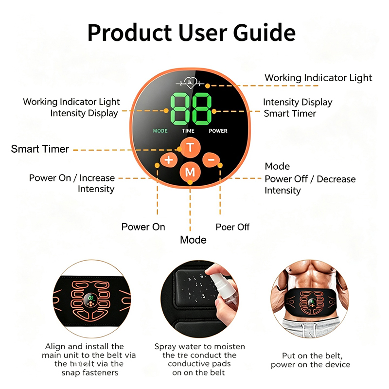 Abdominal Toning Belt Smart Ab - Home Gym Weight Machine recension och pris