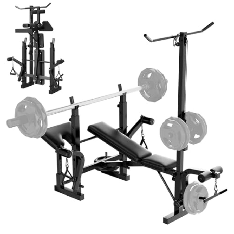 Home Gym Weight Bench Set: Ste - Home Gym Leg Extension recension och pris