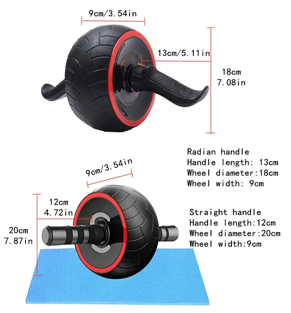 Abdominal Wheel AB Wheel Rolle - Ab Roller Wheel recension och pris